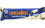 Grenade Barres Protéinées Oreo White: intérieur moelleux et saveur Oreo White.