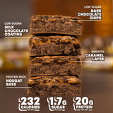 Caramel doré Grenade Carb Killa apportant douceur et texture gourmande