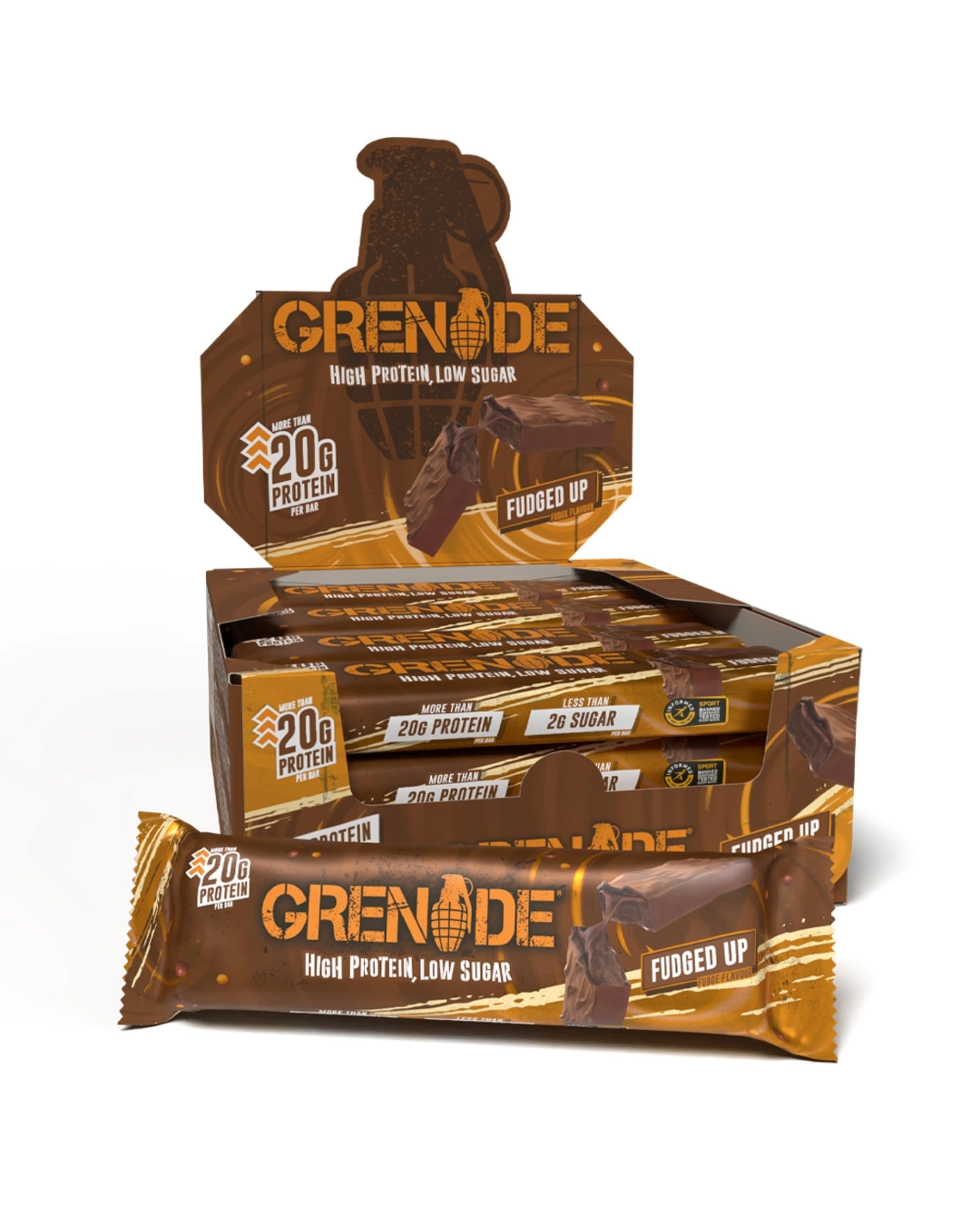Barre Grenade Carb Killa et emballage attrayant, idéale pour une collation équilibrée