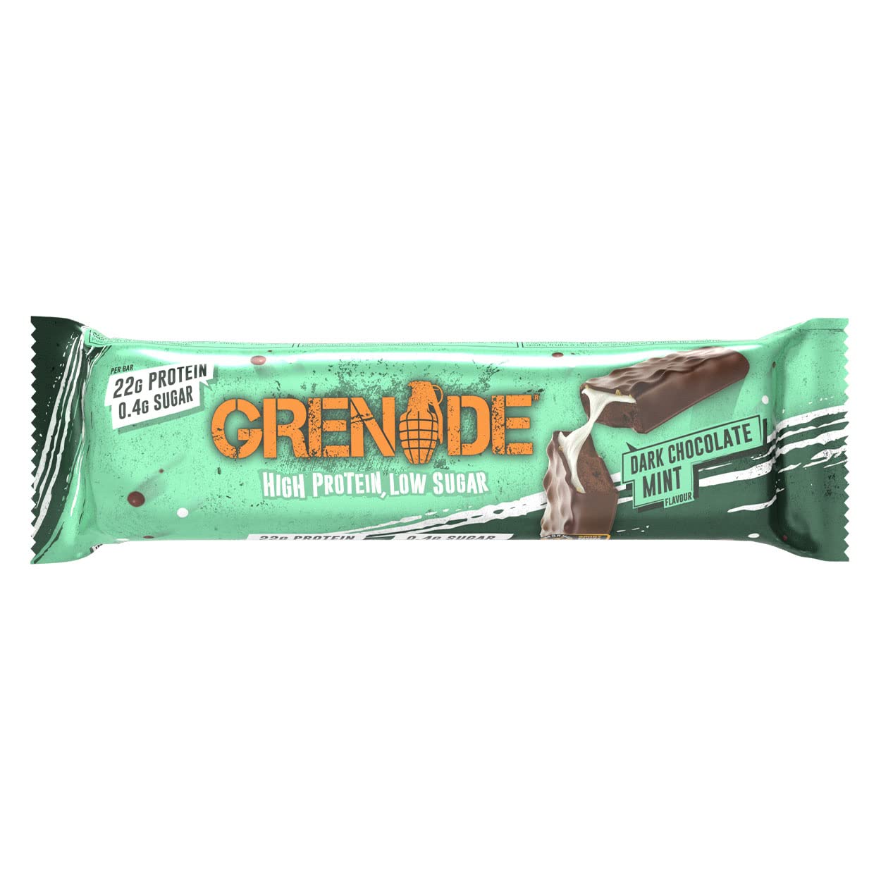 Barre Grenade Carb Killa pochette portable, idéal en déplacement pour une collation rapide.