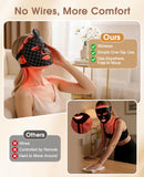 Greprety masque avec attaches réglables pour un ajustement sûr.