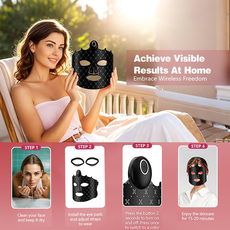 Greprety protection yeux anti-lumière pour sessions confortables.