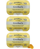Grether's pastilles fleur de sureau dans un emballage métallique pratique pour emporter