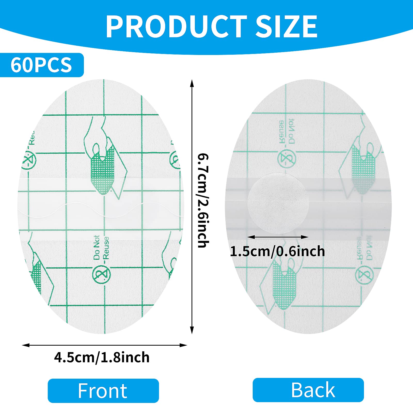 Grevosea bouchons d'oreilles jetables en PU, doux pour la peau.