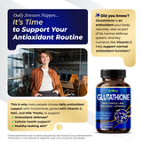GriMed Glutathione 11200mg chardon-Marie, association nutritionnelle bénéfique.