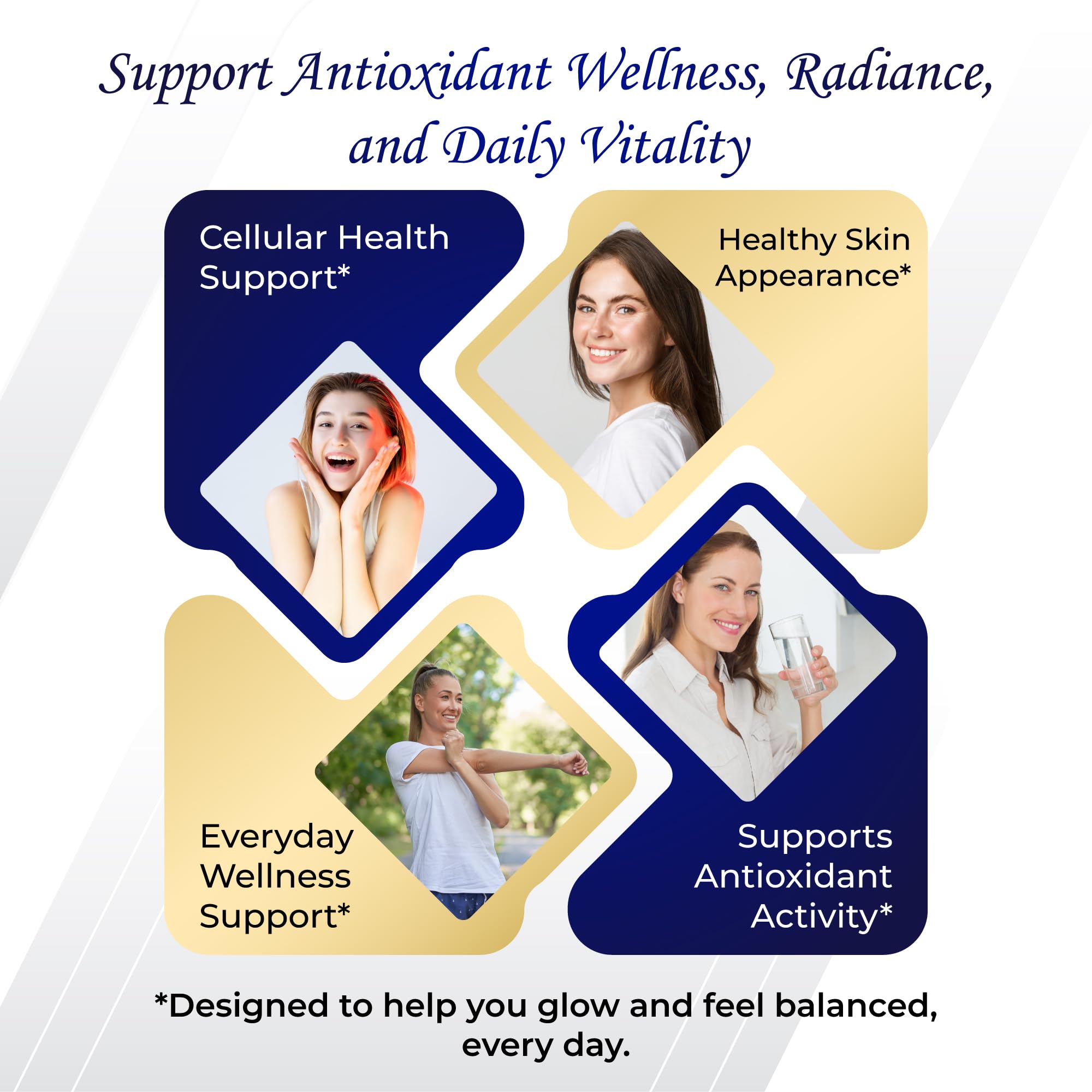 GriMed Glutathione 11200mg N-acétylcystéine, nutriments clés pour l’apport quotidien.