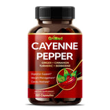 GriMed Ultra Cayenne Pepper en flacon avec poudre, pour soutenir la digestion.