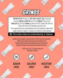 GRINDS Energy Pouches – recharge rapide au travail, zéro calorie et saveurs rafraîchissantes