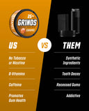 GRINDS Poche Café Caramel – énergie quotidienne discrète.