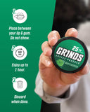 Grinds Poche Café Menthe Poivrée: fraîcheur vivifiante lors des trajets.