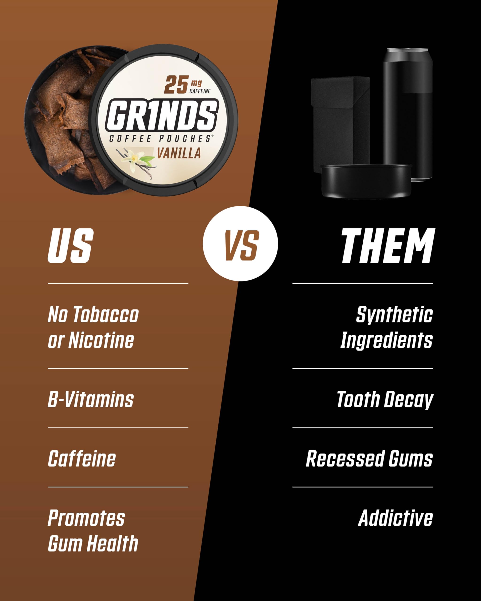 Grinds Caramel, poche sucrée et discrète pour remplacer le snack.