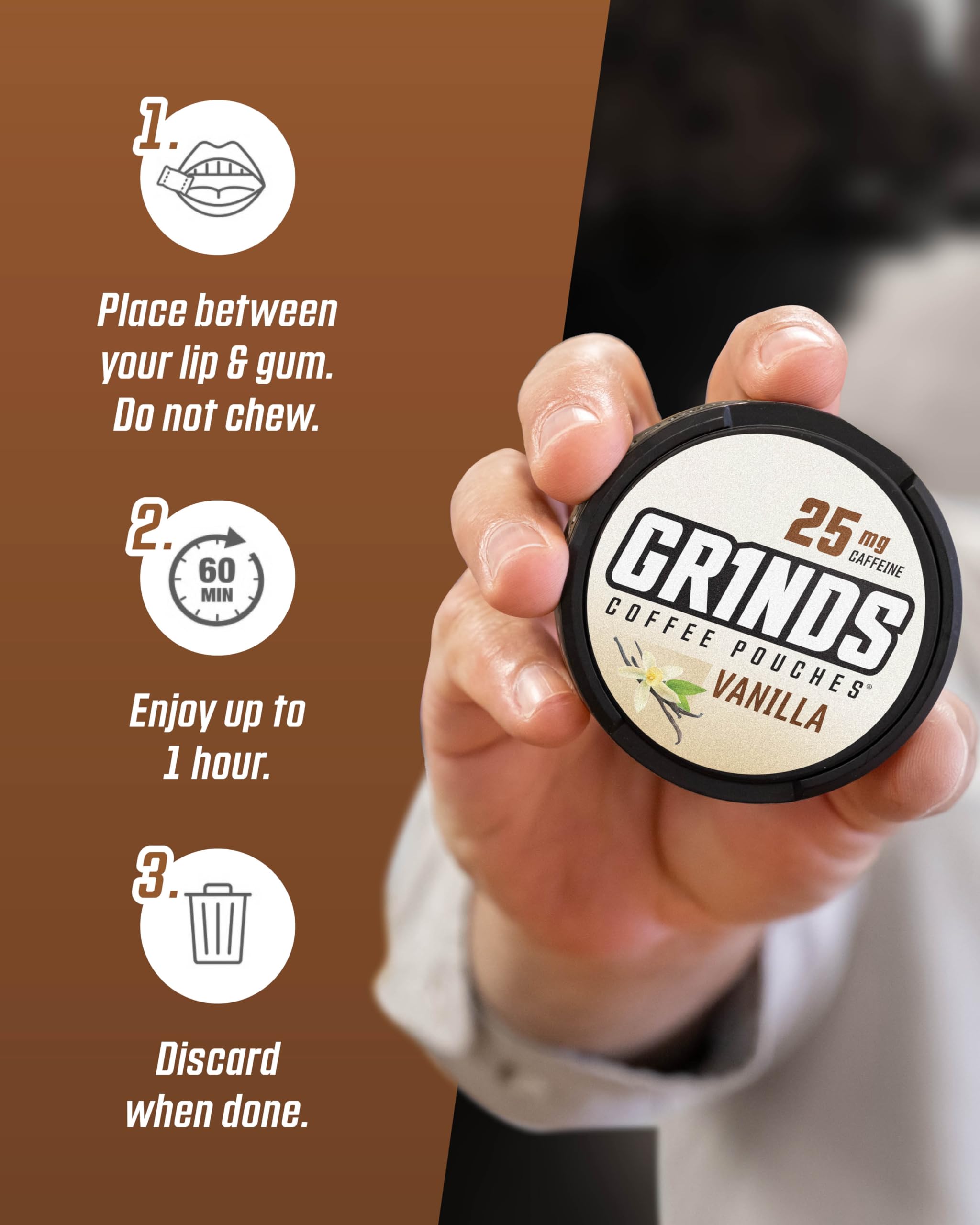 Grinds Coffret Échantillon, présentation compacte pour découvrir les saveurs.
