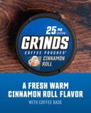 GRINDS Sans nicotine – énergie propre grâce au café contenu dans chaque sachet.