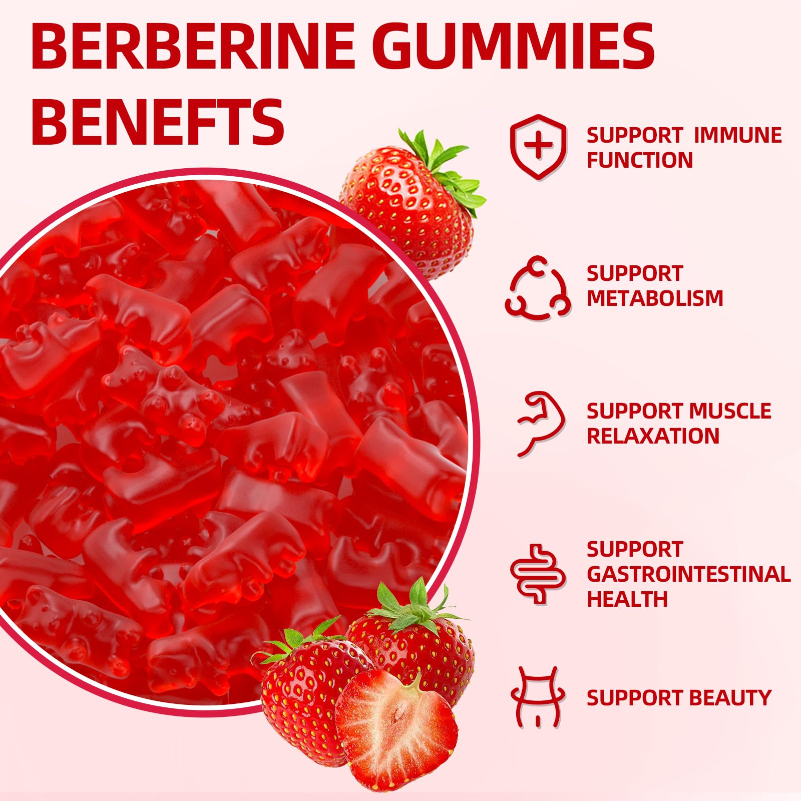 Gommes rouges GrnLife Berberine – dégustation facile et pratique au quotidien.