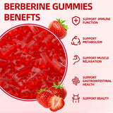 Gommes rouges GrnLife Berberine – dégustation facile et pratique au quotidien.