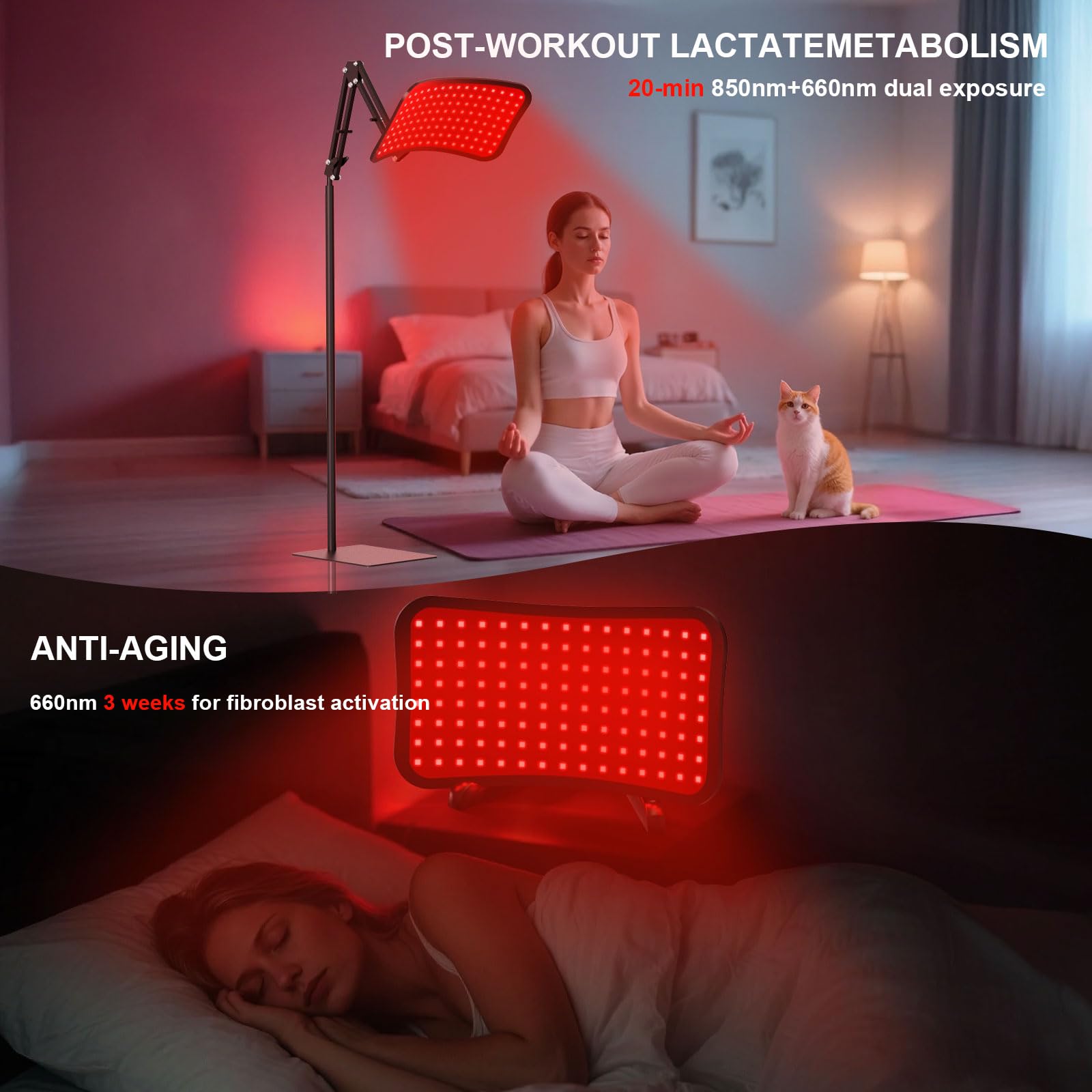GrnSprX – thérapie lumière rouge pour visage, effets possibles sur la peau.