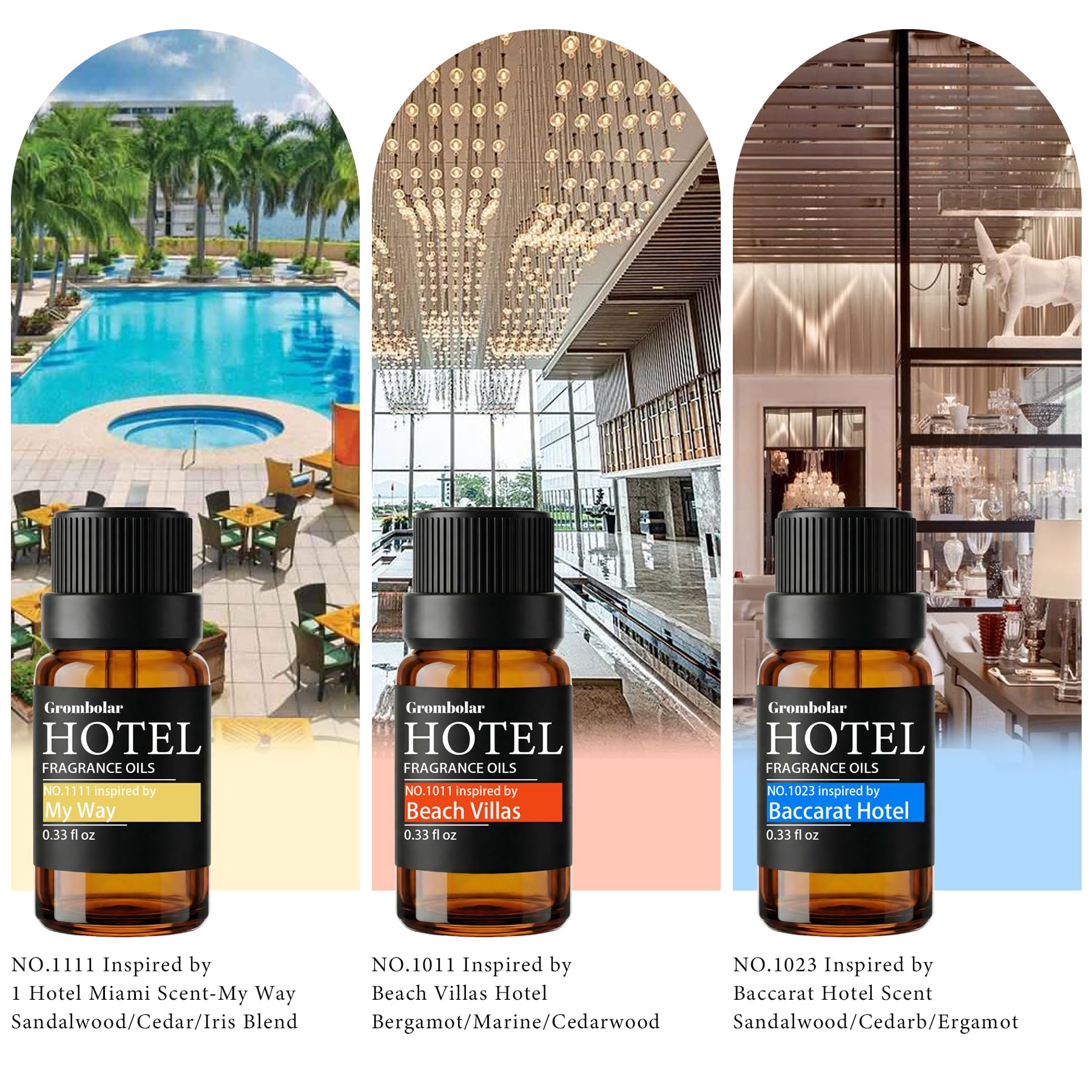 Grombolar Hôtel Collection — parfum Soirée Envoûtante pour salon chic.