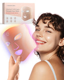 Groomie GlowUp masque LED rouge pour un teint éclatant et uniforme.