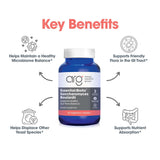 Allergy Research Group Saccharomyces boulardii 450 mg – Etiquette claire et informative.