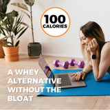 Growing Naturals portion protéine pois, pratique pour petit déjeuner rapide et équilibré.