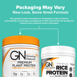 Growing Naturals Riz Protéine Idées Utilisation: smoothies et desserts sains et savoureux