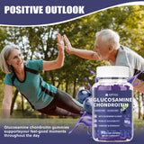 GRTGG Gommes glucosamine-chondroitine 3000mg, rituel quotidien doux et agréable