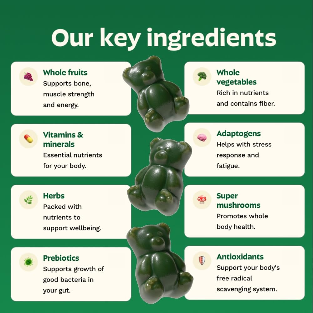 Gommes Grüns fibres 6 g, soutien digestif et satiété durable.