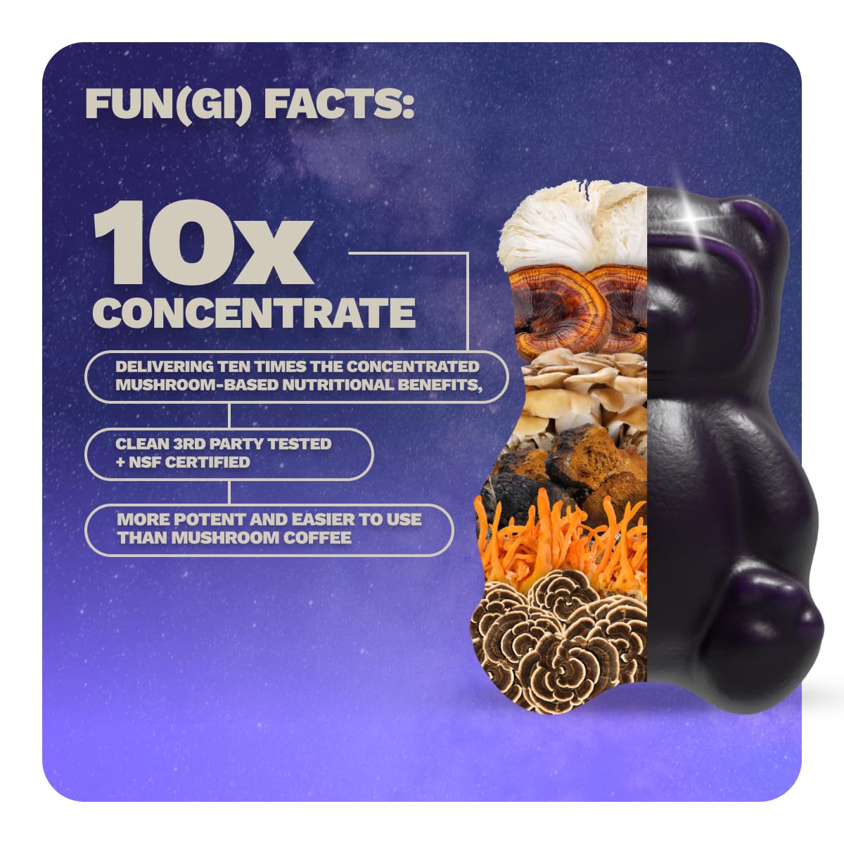 Gommes Nutrops faible sucre, option légère pour les pauses.