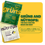 Gommes Nutrops utilisation quotidienne, parfaite pour une routine pratique.