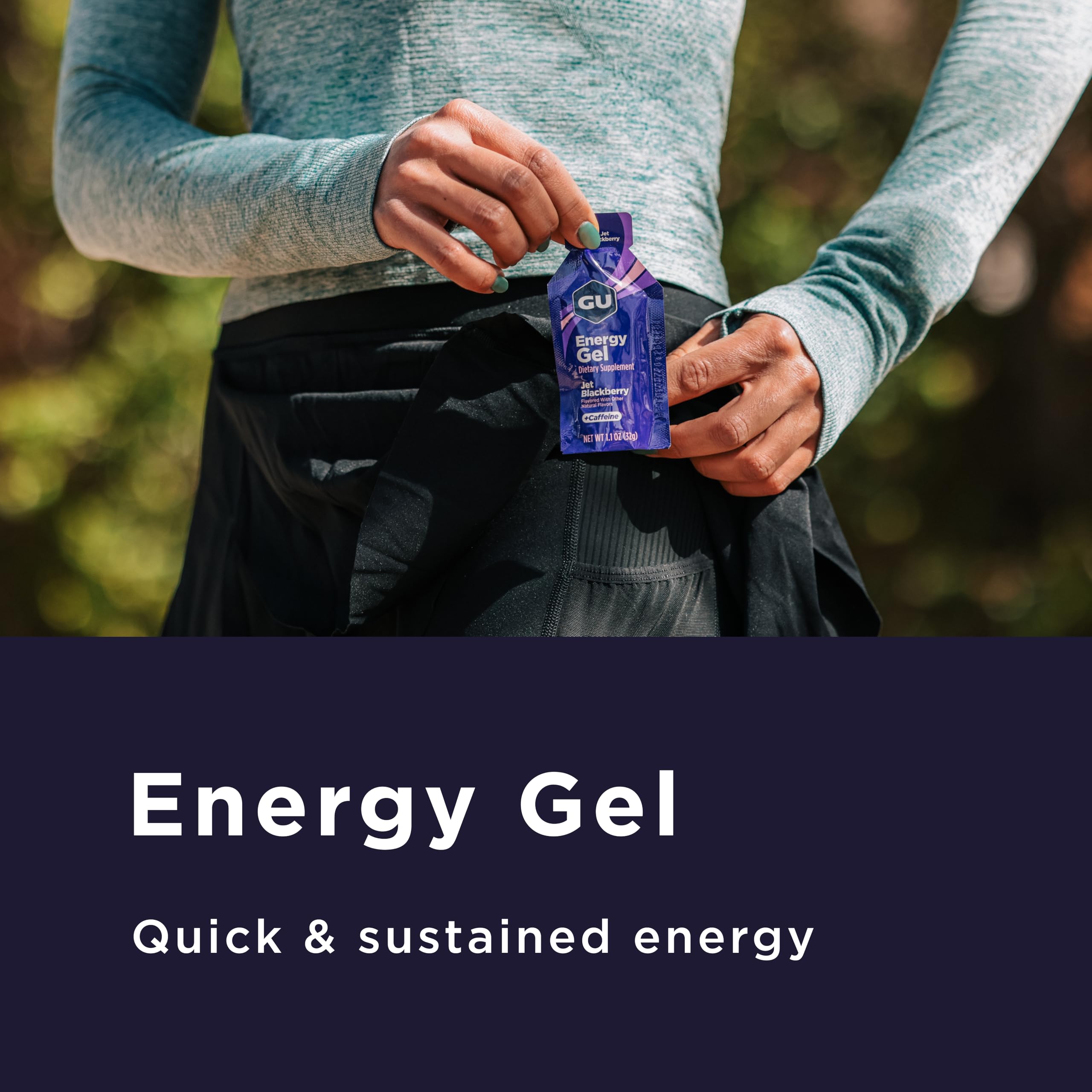 Sachet compact GU Energy Original, 100 calories pour l’effort.