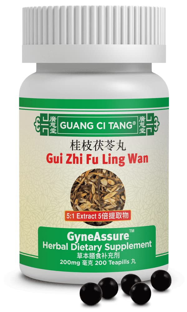 Guang Ci Tang GUI Zhi Fu Ling Wan – bouteille prête pour le confort féminin pendant le cycle.