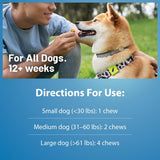 Guardian's Choice Omega3 chien: prise quotidienne facile lors du repas.