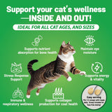 Guardian's Choice Lysine pour chats – mélanger facilement dans la nourriture humide.