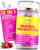 GulpGrove bouteille probiotiques vaginaux montrant l'étiquette équilibre du pH