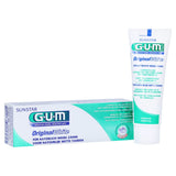 GUM Original White, emballage 75 ml, soin quotidien pour dents et gencives saines