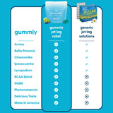 Gummly Jet Lag Gummies saveur fruit-de-la-passion offre une sensation tropicale.