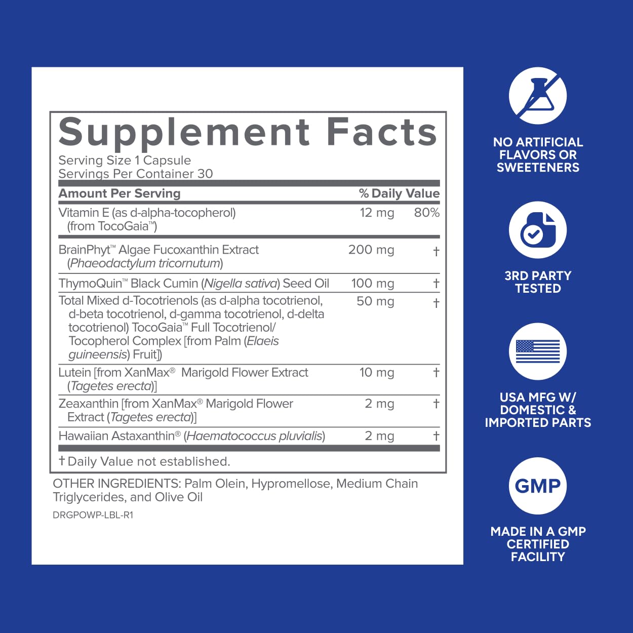 Gundry MD Power Phenols — emballage solide et recyclable