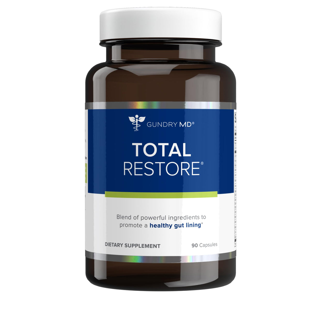 Gundry MD Total Restore — bouteille verser, soutien digestion après repas.
