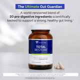 Gundry MD Total Restore — emballage clair, routine quotidienne pour le bien-être intestinal.