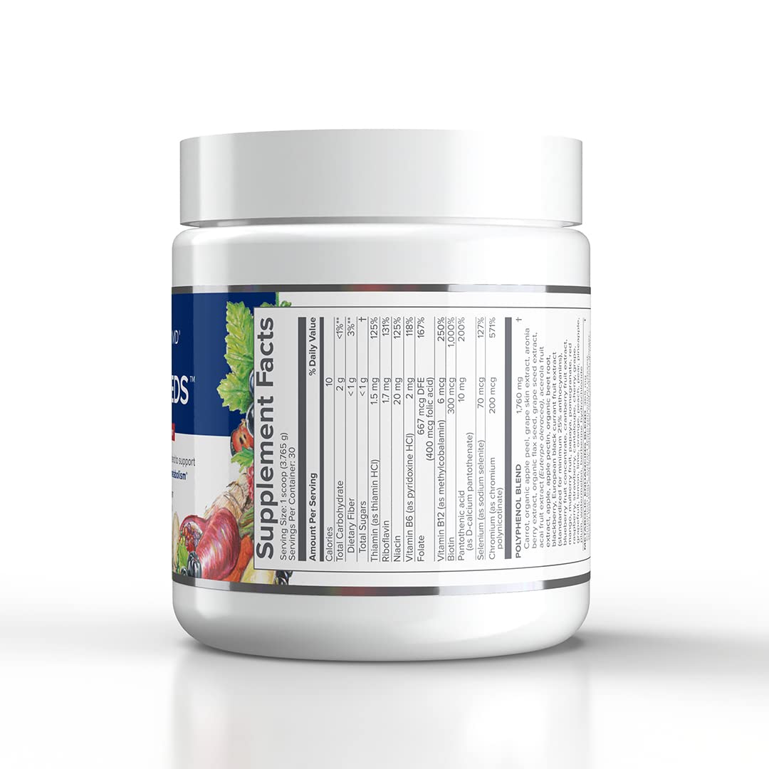 Dose poudre Gundry MD Vital Reds prête à se dissoudre dans une boisson.