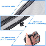 GuoluvSoo etui rangement double inclus pour un transport facile.