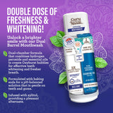 GuruNanda bain-dentaire-double-chambre sans fluorure pour bouche rafraîchie.