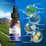 Gurunanda - Bouteille menthe naturelle, rafraîchissante