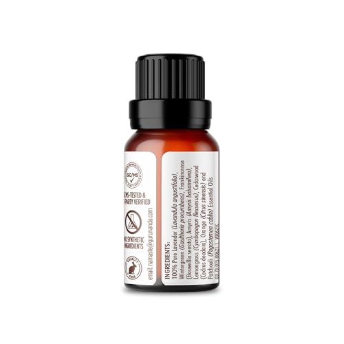 GuruNanda Calming Sleep – étiquette sans additifs, choix sûr pour l’aromathérapie