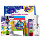 GuruNanda dentifrice enfant goût fruits rouges, brossage agréable pour les petites dents.