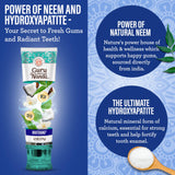 Dentifrice Neem en tube prêt à nettoyer en douceur avec GuruNanda.