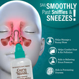 GuruNanda Embout Confort, rinage nasal plus doux et contrôlé.