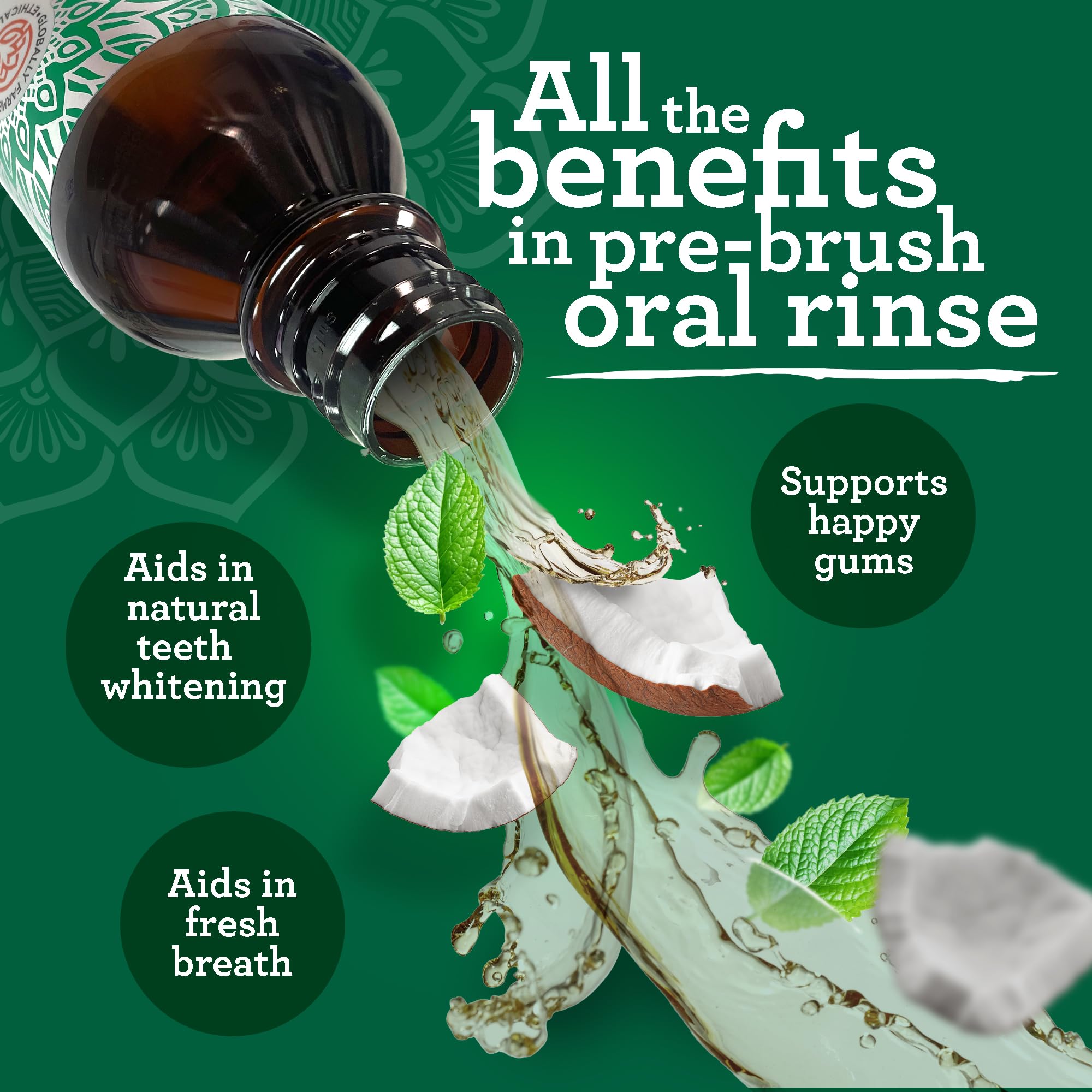 GuruNanda huile-pulling-menthe-bouteille-fermee - presentation compacte pour rangement