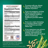 GuruNanda Gutcleanse kit – etiquette affichée sur l'emballage.