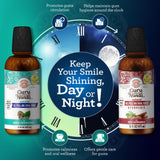 GuruNanda Happy Gums Duo – flacon Ashwagandha, soin oral apaisant et detox discret